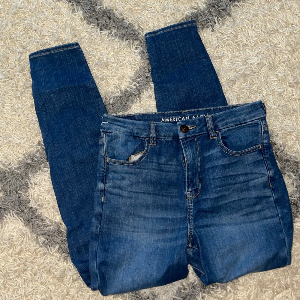 American Eagle Curvy Hi-Rise Jegging Size 8 Reg